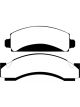 EBC For 74-80 Chevrolet C30 JB8 Greenstuff Front Brake Pads