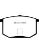 EBC For 75-80 Lotus Esprit 2.0 Redstuff Rear Brake Pads