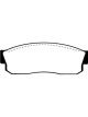 EBC For 83-86 Nissan Pulsar 1.5 Turbo Greenstuff Front Brake Pads