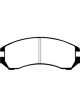 EBC For 86-87 Nissan Pulsar NX 1.6 SE Greenstuff Front Brake Pads
