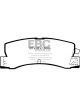 EBC For 86-92 Toyota Corolla 1.6 Yellowstuff Rear Brake Pads