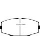 EBC For 86-92 Toyota Supra 2.8 Yellowstuff Front Brake Pads
