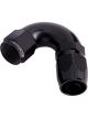 Aeroflow 550 Series Cutter Swivel 120 Degree Hose End -8AN Black