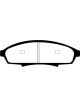 EBC For 88-90 Buick Regal 2.8 Redstuff Front Brake Pads