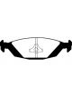 EBC For 88-90 Saab 900 2.0 Greenstuff Rear Brake Pads
