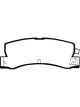 EBC For 89-92 Geo Prizm 1.6 SL Ultimax2 Rear Brake Pads