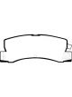 EBC For 90-91 Lexus ES250 2.5 Greenstuff Rear Brake Pads