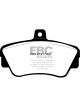 EBC For 90-94 Mazda Protege 1.8 Rear Rotors Redstuff Rear Brake Pads