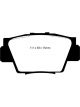 EBC For 91-96 Acura NSX 3.0 Redstuff Rear Brake Pads