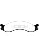 EBC For 92-94 Ford Econoline E250 4.9 Yellowstuff Front Brake Pads