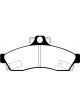 EBC For 92-96 Chevrolet Caprice 4.3 Police Redstuff Rear Brake Pads