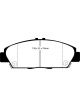 EBC For 92-96 Honda Prelude 2.2 Yellowstuff Front Brake Pads
