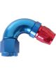 Aeroflow Cutter 120 Degree Stepped Hose -10AN to -12 Blue/Red