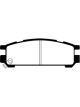 EBC For 93-96 Subaru Impreza 1.8 Greenstuff Rear Brake Pads