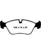 EBC For 93-97 Volvo 850 2.3 Turbo Yellowstuff Front Brake Pads
