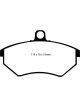EBC For 94 Volkswagen Cabriolet 1.8 Yellowstuff Front Brake Pads