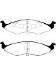EBC For 94-96 Dodge Neon 2.0 4 Stud Wheels Greenstuff Front Brake Pads