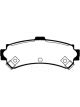 EBC For 95-97 Nissan Sentra 1.6 Greenstuff Rear Brake Pads
