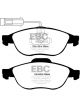 EBC For 97-00 Alfa Romeo 156 1.8 Greenstuff Front Brake Pads