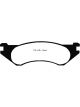 EBC For 98-02 Dodge Ram Van B1500 Redstuff Front Brake Pads