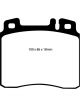 EBC For 98-99 Mercedes-Benz CL500 5.0 Redstuff Front Brake Pads