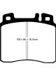 EBC For 98-99 Mercedes-Benz CL500 5.0 Yellowstuff Front Brake Pads