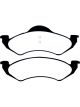 EBC For 99 Dodge Dakota 2WD 2.5 Greenstuff Front Brake Pads