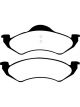 EBC For 99 Dodge Dakota 2WD 2.5 Ultimax2 Front Brake Pads
