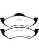 EBC For 99 Dodge Dakota 2WD 2.5 Yellowstuff Front Brake Pads