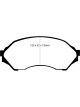 EBC For 99-02 Mazda Protege 1.6 Redstuff Front Brake Pads