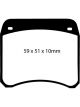 EBC Brakes Yellowstuff Performance Brake Pads
