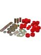 Energy Suspension Body Mount Red Set For 96-99 Toyota 4Runner 2WD/4WD