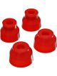 Energy Suspension Front Ball Joint Boot Set Red For Chevrolet Corvette