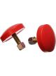 Energy Suspension Bump Stop Red Low Profile 11/16 inch Tall 2 inch