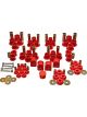 Energy Suspension Master Bushing Red Set For 99-04 Ford F-250 4WD Superduty