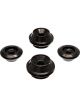 Energy Suspension Rear Strut Tower Bushing Set For 93-99 Volkswagen Golf Black