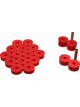 Energy Suspension Body Mount Red Set For 74-75 Jeep CJ5/CJ7/CJ8 Scrambler