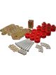Energy Suspension Body Mount Red Set 1in Lift with Hardware