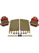 Energy Suspension Conversion Motor Mount Set Red