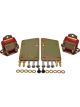 Energy Suspension Conversion Motor Mount Set Red