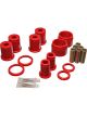 Energy Suspension Rear Control Arm Bushing Red Set with Thrust Washers