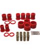 Energy Suspension Rear Control Arm Bushing Red Set with Thrust Washers