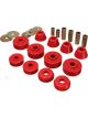 Energy Suspension Body Mount Bushing Set For GM Cabt Red