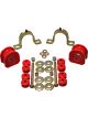 Energy Suspension Front Sway Bar Red Bushing For GM 4WD 28mm