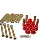 Energy Suspension Heavy Duty Shackle Set Red