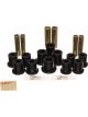 Energy Suspension Rear Leaf Spring Bushing Black Set Complete