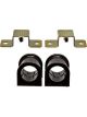 Energy Suspension Sway Bar Black Bushing Set 1 1/4in