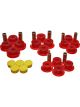 Energy Suspension Front Control Arm Bushing Red Set For Dodge Cab