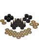 Energy Suspension Body Mount Black Bushing Set