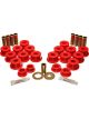 Energy Suspension Rear Control Arm Bushing Red Set